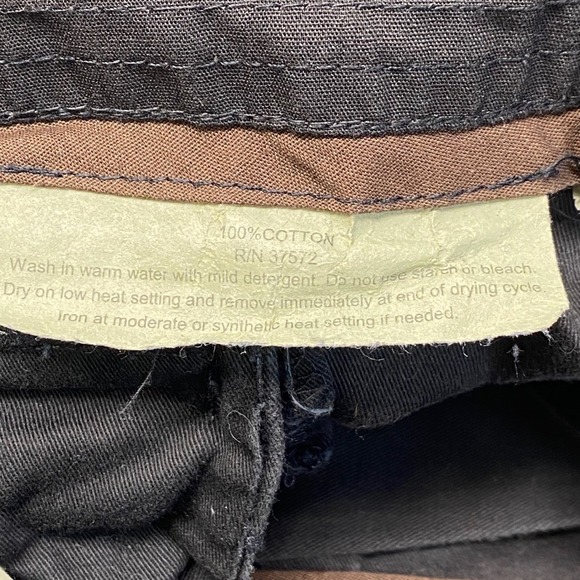 Rothco Infantry Utility Shorts Mens Cargo Black Cotton Casual XL Regular 39 -43 - Picture 9 of 12